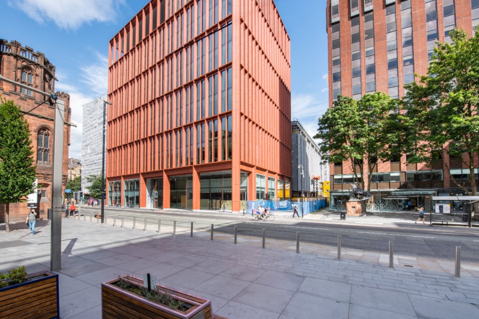 striveX office at 125 Deansgate, Manchester